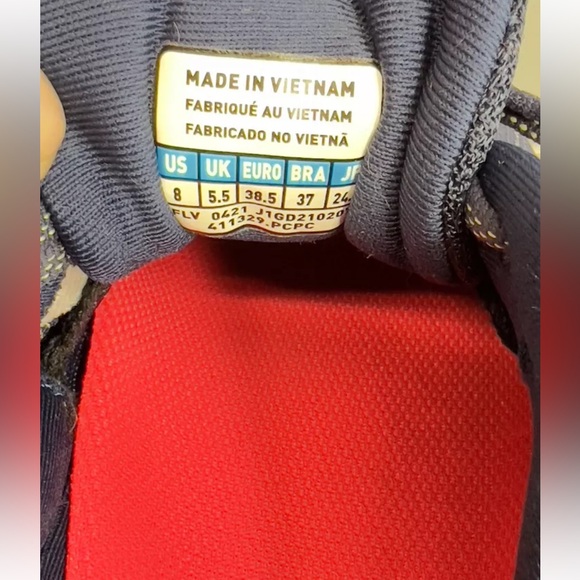 Mizuno Wave Sky 5 Womens Size 8M Running Shoes Peacoat/Red 411329.PCPC Worn 1X! - Picture 15 of 16